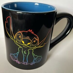 Disney Rainbow Lilo & Stitch Ohana Means Family  Coffee Mug